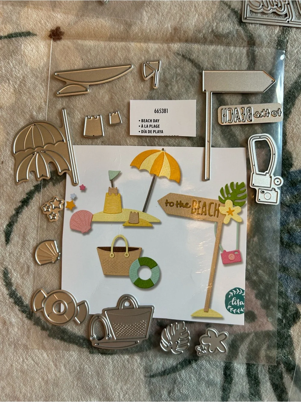 Sizzix Summertime Die Cuts Lot